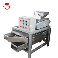 Approvisionnement d'usine automatique noix en acier inoxydable ruban pistache noix de cajou bande machine de découpe noisette cacahuète amande trancheuse