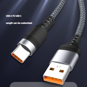<span class=keywords><strong>สาย</strong></span>ไนลอ<span class=keywords><strong>น</strong></span>ถัก6A USB A ถึง Micro 5Pin Type C Android <span class=keywords><strong>สาย</strong></span>ข้อมูล USB สำหรับ Android iPhone Projector ในรถยนต์ <span class=keywords><strong>HDTV</strong></span> - Product Image 6