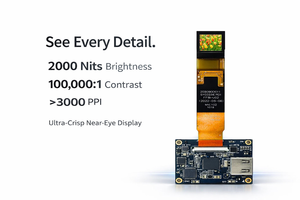 Módulo de Pantalla Micro OLED de 0.32 Pulgadas 800x600 con Interfaz Tipo-C DP Alt Mode para Aplicaciones AR/VR - Product Image 2