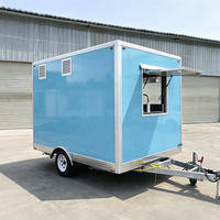 Camion de cuisine mobile vintage pour la vente de nourriture, cuisine entièrement équipée, grill, certifié VIN, en acier inoxydable, pour la vente de bonbons