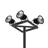 Lampe de grue à tour LED 400W éclairage de site extérieur étanche projecteur 300W Dock projecteur carré éclairage à distance lumière de stade
