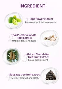 Crema de aumento de pecho rápido para mujeres reafirmante aumento de pecho a base de hierbas al por mayor - Product Image 2