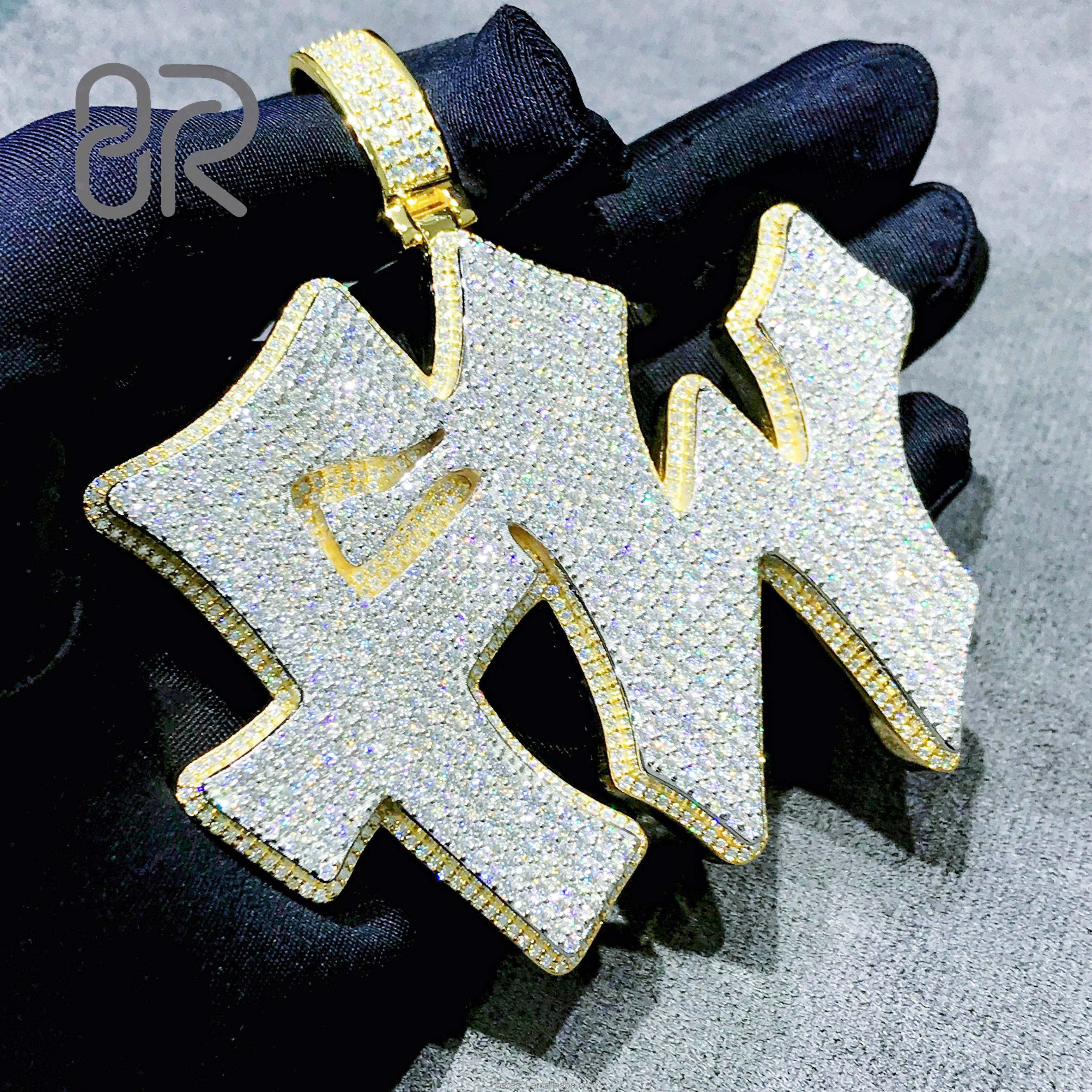 moissanite + argent 925