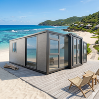 Maison mobile extensible de haute qualité, maison préfabriquée de luxe 20 pieds 40 pieds, maison conteneur préfabriquée