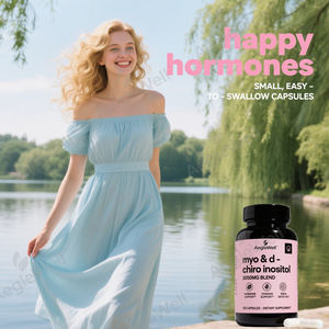 Aeglewell <span class=keywords><strong>Myo</strong></span>-<span class=keywords><strong>Inositol</strong></span> & D-chinositol สำหรับความสมดุลของฮอร์โมนสำหรับผู้หญิง - Product Image 6