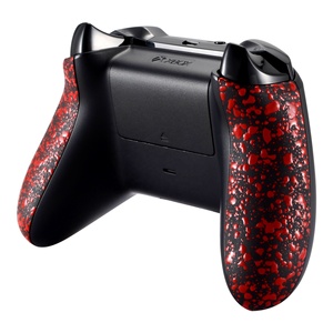 Coque de protection latérale texturée personnalisée pour manette Xbox One X/S - Remplacement du boîtier de poignée rouge - Product Image 2
