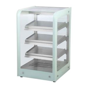 <strong>Food</strong> Warmer <strong>Stand</strong> With Cover Holder Chaffing Dishes Electric Countertop 48 Three Tear Delivery Heater - Product Image 5