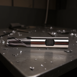 ดอกกัด HSS Co Cutter รุ่น TA1414 เคลือบ TiAlN แบบ Helix 30 องศา สำหรับร่อง 2 คมตัด แบบ Weldon Shank - Product Image 3