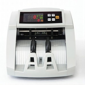Compteur de billets A16 pour USD, <span class=keywords><strong>EURO</strong></span>, CAD, machine à compter l'argent avec détecteur de devises UV/MG/IR, compteur de billets de banque - Product Image 3