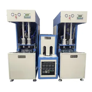 high quality 5L 10L 2cavity Semi Automatic PET Bottle Stretch Blow Moulding Blowing Machine Plastic Water Bottles