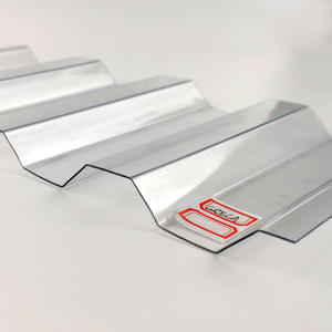 Tôles de toiture ondulées en PC PVC FRP Tuiles de toiture transparentes pour serre auvent - Product Image 5