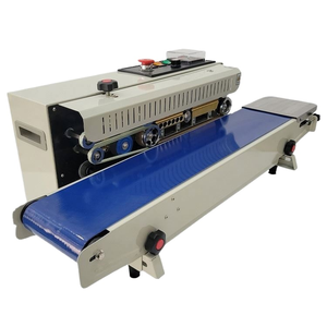 เครื่องซีล Yunqingtech รุ่น FRP-810II Hualian แบบแนวตั้ง พร้อมระบบพิมพ์อิงค์เจ็ท พิมพ์รหัสบนถุงอาหาร เครื่องซีลแบบใช้ความร้อน - Product Image 1