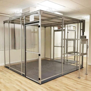 Salle blanche de salle blanche simplex modulaire portative professionnelle de la classe 10000 de services personnalisés à vendre - Product Image 4