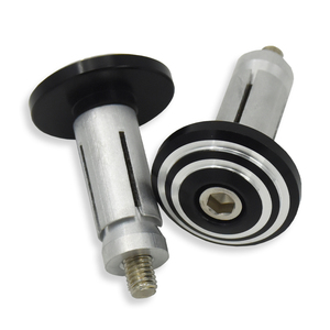 CNC Gia Công Hợp Kim Nhôm Xe Máy Điều Khiển Xử Lý Bar End Cắm Trọng Lượng Nắm Nắp Hiệu Suất Tuyệt Vời Tay Cầm - Product Image 1