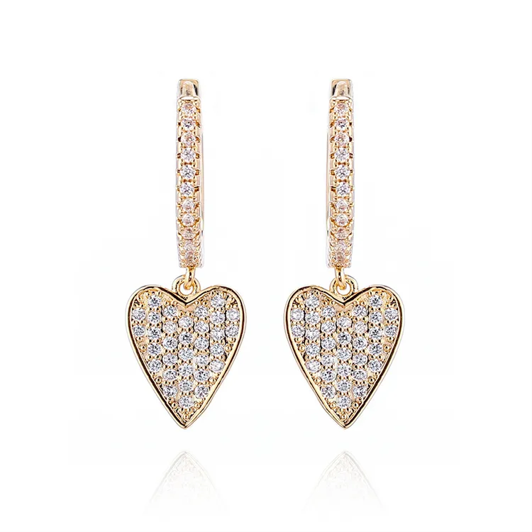 2019 wholesale Japan high quality ladies dainty music heart lips nickle free drop earrings