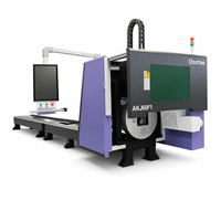 Machine de découpe laser à fibre pour tubes métalliques robustes 6M, découpeuse rotative CNC pour tuyaux en acier 1500W 2000W 3000W 6000W 12KW
