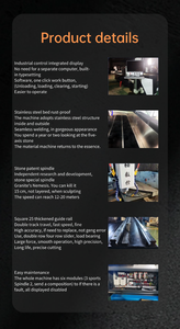 Coupeur de pierre 1325 CNC tout-en-un pour le traitement des rainures de relief de gravure; état d'occasion avec pompe à composants centraux - Product Image 3