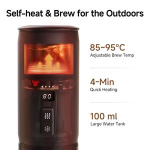 Machine à expresso portable, charge USB-C, auto-chauffante, électrique, capsule USB, mini machine à expresso <span class=keywords><strong>HIBREW</strong></span> H4C, cafetière - Product Image 3