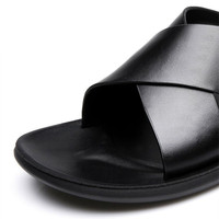 Sendal Pria Ekspor Model Terbaru Pakaian Luar Ukuran Besar Sepatu Pantai Tren Lintas Batas Sandal Kasual Pria Grosir