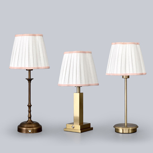 Hiện Đại Tùy Chỉnh Kim Loại Khung Chụp Đèn Khách Sạn Đèn Bao Gồm Vải Bảng Đèn Bóng Râm Ánh Sáng Ban Đêm Chụp Đèn - Product Image 1