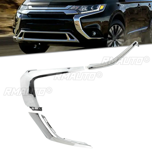 Moldura Cromada para Parachoques Delantero de Mitsubishi Outlander Sport RVR ASX 2016-2020, Tira Decorativa Inferior, Media y Superior, Izquierda y Derecha, para Faros Antiniebla - Product Image 2