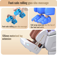 L66 Yijie 2026 Thai Stretching 4D Massagesessel Vollautomatischer Klappbarer Liegestuhl Körper-Spa Knetmassage Luftdruck