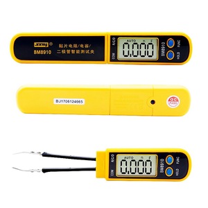 เครื่องทดสอบชิ้นส่วน SMD รุ่น BM8910 สำหรับวัดค่าความจุ ความต้านทาน ไดโอด พร้อมคลิปทดสอบอัตโนมัติอัจฉริยะ ไม่ต้องเปลี่ยนหัววัด - Product Image 3