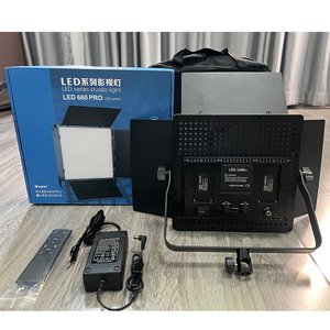 Bán hàng nóng Pro led660 ảnh <span class=keywords><strong>studio</strong></span> Bảng điều chỉnh Đèn LED video ánh sáng màu Nhiệt độ có thể điều chỉnh video sống <span class=keywords><strong>Studio</strong></span> đèn - Product Image 4