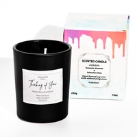 Starke Duft kerzen Geschenkset mit 6 Düften für Zuhause und Frauen Aroma therapie Soja Wachs Glas Glas Kerze Luxus