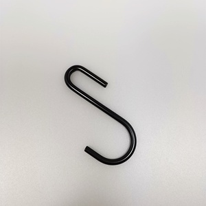 Black <strong>S</strong> Shaped Coil Steel <strong>Hooks</strong> With Wire Forming Spring <strong>Hooks</strong> - Product Image 4