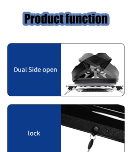 <span class=keywords><strong>Box</strong></span> Portabagagli Universale per Auto in ABS Design Sportivo 420L Capacità 75kg Resistente a Temperature -50~60 per Auto Fornitura di Massa - Product Image 6
