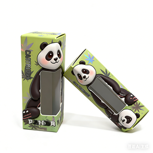 Kotak Tuck Top Kartrid Isi Ulang dengan Cetakan Kustom, Kertas Seni Berlapis UV, Laminasi Matt, 0.5ml 1g, Kemasan dengan Busa Pelindung Anak - Product Image 1