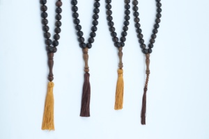 Cuentas de Oración con Aroma Natural a Hierba Limón, para Meditación, con Borla - Product Image 3