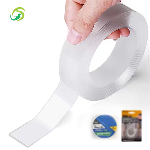 Wholesale Double-Sided Nano Tape Strong Adhesive Transparent Traceless High Viscosity Acrylic Adhesive Sticker Waterproof Easy