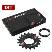 Pignon à vitesse unique pour vélo à engrenage fixe SKEVCE 14/15/16/17/18T, pignon en alliage d'aluminium de haute qualité