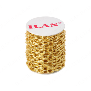 Catena in metallo Ilan 3,8 mm 14x21 mm 11M per la creazione di gioielli - Product Image 2