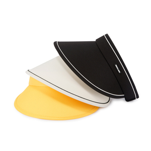 Phụ Nữ Của Mùa Hè Bãi Biển UV Bảo Vệ Mặt Trời <span class=keywords><strong>Visor</strong></span> Cap Có Thể Đảo Ngược Rộng Mũ Mặt Trời Với Rỗng Top Leopard Mô Hình Làm Oxford Vải - Product Image 2