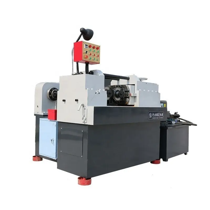 Full automatic hydraulic nut and bolt manufacturing thread rolling machine  high precision price