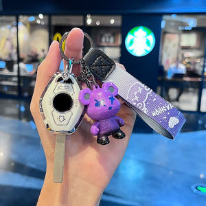 Convient pour <span class=keywords><strong>BMW</strong></span> Old Straight Key Holder X3 5 Z3 4 3 5 7 Series E38 E39 <span class=keywords><strong>E46</strong></span> E83 Car Bag Buckle keychain - Product Image 4