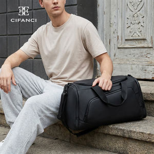 Bolsa de Lona de Viaje para Hombre, a la Moda, Gran Capacidad, Impermeable, para Fin de Semana, Multifuncional para Viajes de Negocios, Gimnasio y Deportes - Product Image 6
