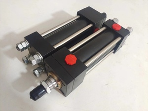 Vérin <span class=keywords><strong>hydraulique</strong></span> à double effet à tige de liaison CE ISO, piston haute pression, actionneur <span class=keywords><strong>hydraulique</strong></span> industriel, production sur mesure non standard - Product Image 3