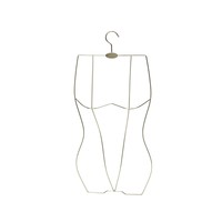 Offre Spéciale vente en gros en métal corps forme or rose affichage cintre pour maillot de bain maillot de bain Bikini