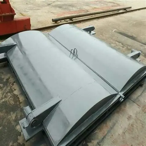 Vanne à opercule latérale en acier inoxydable à économie d'énergie, vanne de drainage, vanne à opercule pour eaux usées, anti-refoulement - Product Image 2