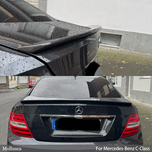 สปอยเลอร์หลังคาร์บอนไฟเบอร์ทรง AMG สำหรับรถเบนซ์ C-Class W204 C204 Coupe 2 ประตู ปี 2007-2014 - Product Image 6