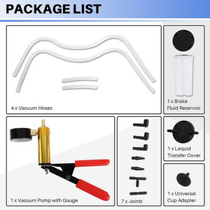 Комплект ручных тормозных систем 2-в-1 с защищенным корпусом, набор для испытаний вакуумного насоса для автомобилей - Product Image 3