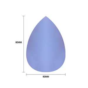 Esponja de maquiagem extra grande sem látex, esponja de beleza marshmallow, liquidificador ultramacio para base líquida