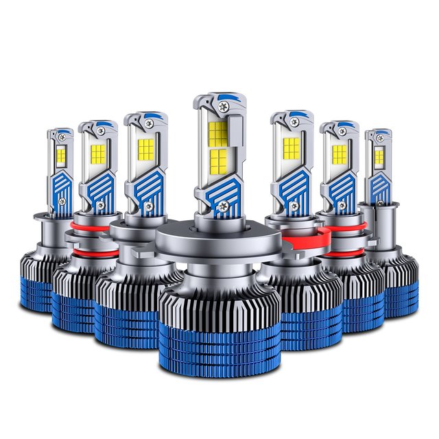 85W High Power M9 LED Headlight New Design Colorful 6000K Car LED Auto Lamp 9005/H1/H3/H4/H7/H11/9005 for Vehicles Motorcycles