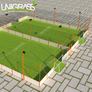 Terrain <span class=keywords><strong>de</strong></span> Futsal Personnalisable 5 contre 5 avec <span class=keywords><strong>Cage</strong></span> et Panneaux Professionnels pour Football en Extérieur - Product Image 4