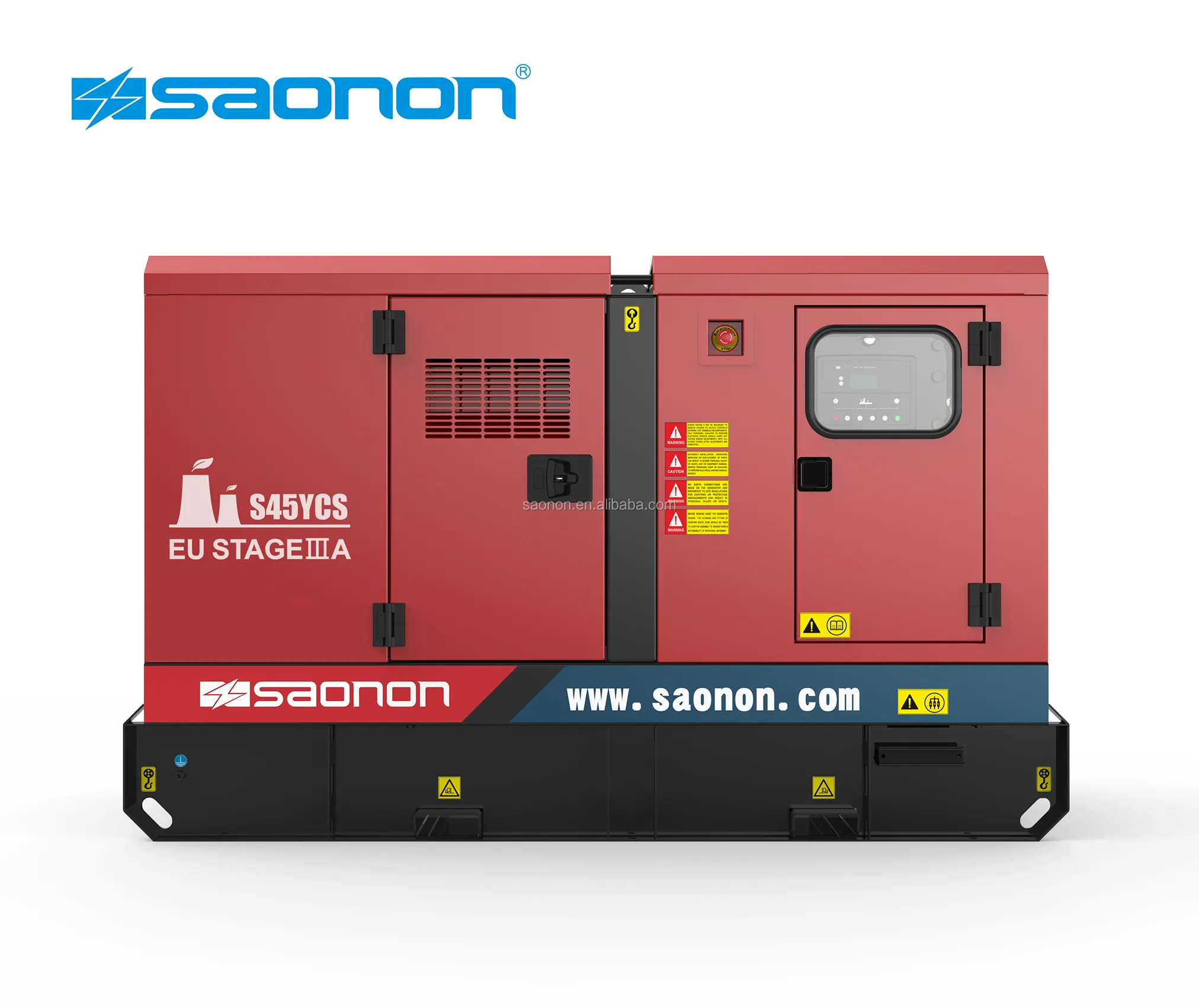 Best Cheap Saonon 60Kva Silent Diesel Generator Set