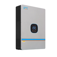 Convertisseur hybride à onde sinusoïdale pure 10 kW monophasé 48 VDC vers 120/240 VAC avec fonction parallèle